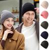 Thickened Warm Knitted Hat for Men and Women, Winter Wool Hat, Outdoor Windproof Ski Cover, Cold Hat.