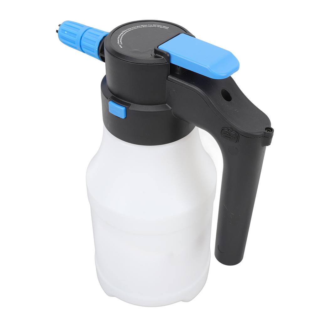 1.5L Electric Foam Sprayer USB Rechargeable Electric Pressure Car Foam Sprayer for Car Washing Garden Home Cleaning
