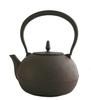 Чайник Ikenaga Iron Works Iron Kettle Nambu Ironware Kettle Fire Compatible Iron Replenishment Shade Sakura Pattern Brown Made in Japan 1.2L IH/Gas