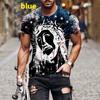 Men's Fashion Printed T-Shirt Jesus Faith T Shirt Casual Fashion Short Sleeve Christ Jesus Tees