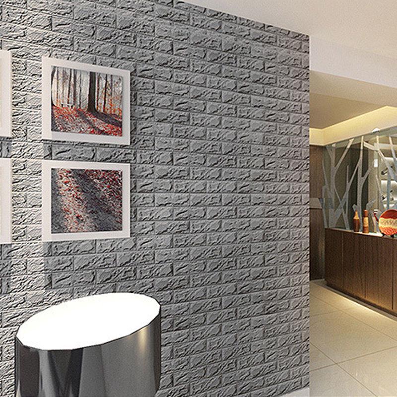 10/20 Piece Self Adhesive Wall Stickers for Home Decor Muticolor DIY Waterproof Foam Wallpaper Living Room Kitchen TV Background Tools for Decorating