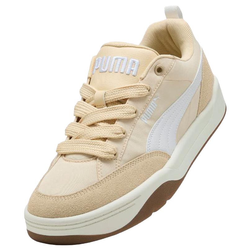 New PUMA Park Lifestyle Cushioning Lightweight Low Top Skateboard Shoes Unisex Beige 397495-10