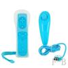Motion Plus Wii Controller + Nunshuck + Blue Cover