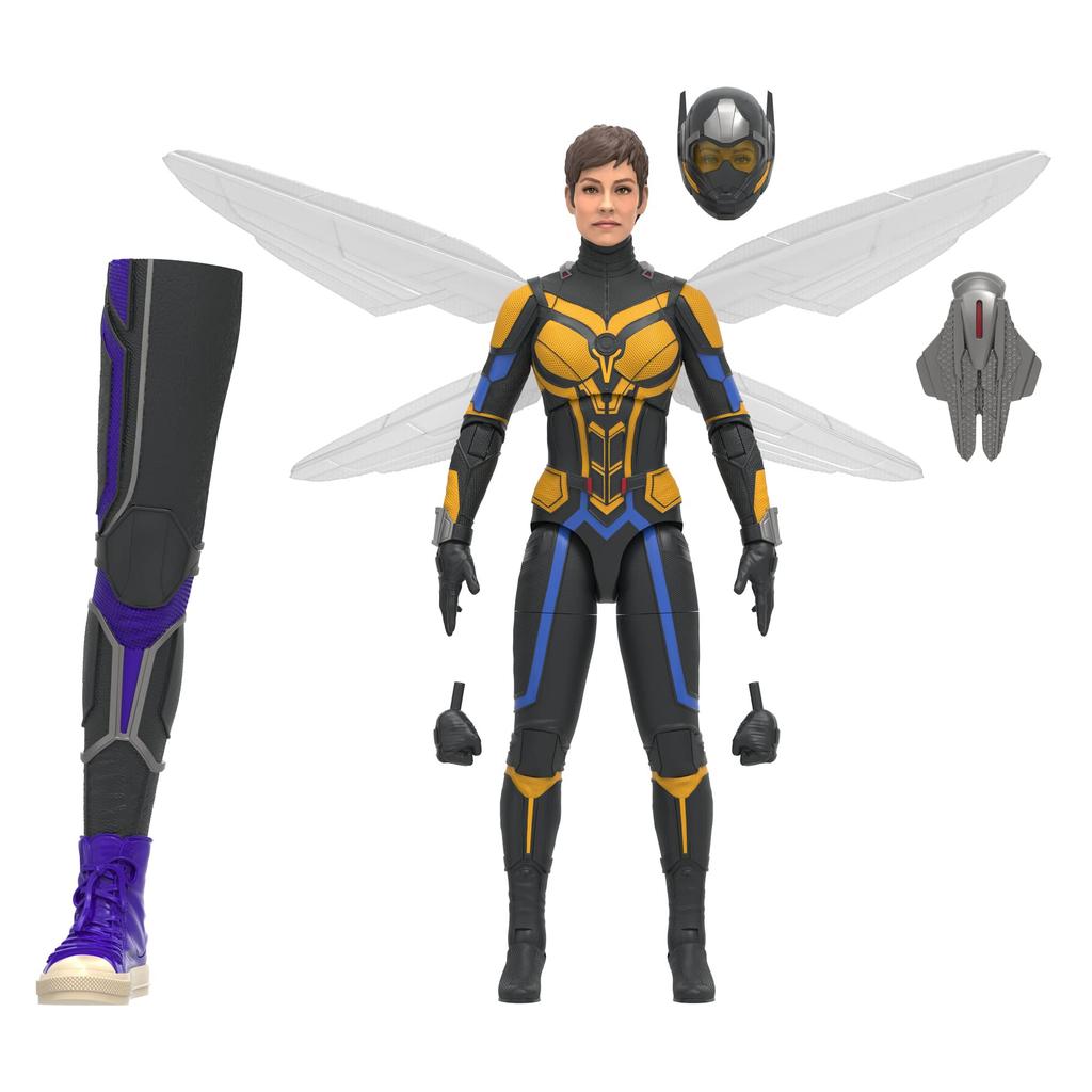 Hasbro Marvel Legends Series Wasp, Ant-Man and the Wasp: Quantumania 6-inch (15cm) Action Figure, Ages 4 and Up, F6574, Authentic