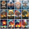 DIY Diamond Painting Tree Embroidery Mosaic Cross Stitch Home Decoration Gift