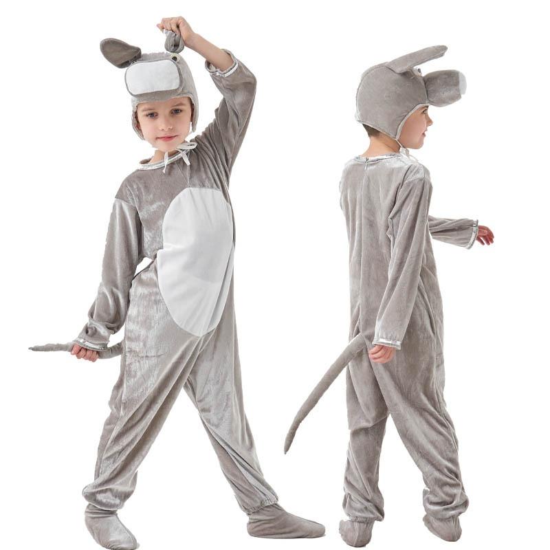Halloween Children's New Animal Onesie Play Donkey Kindergarten Stage Performance Costume