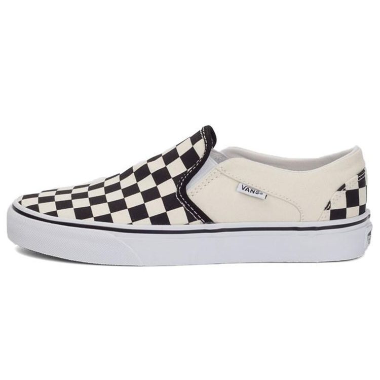 Vans Черно-белые женские кроссовки Asher Checkerboard VN000VOSAPK