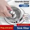 Thickened Model Universal Old-fashioned Sink Washbasin Residue Kitchen Sink Strainer