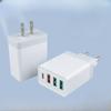 New PD20W+2.4A Four-port American-specific Mobile Phone Charger A+C Multi-port USB Fast Charging Adapter