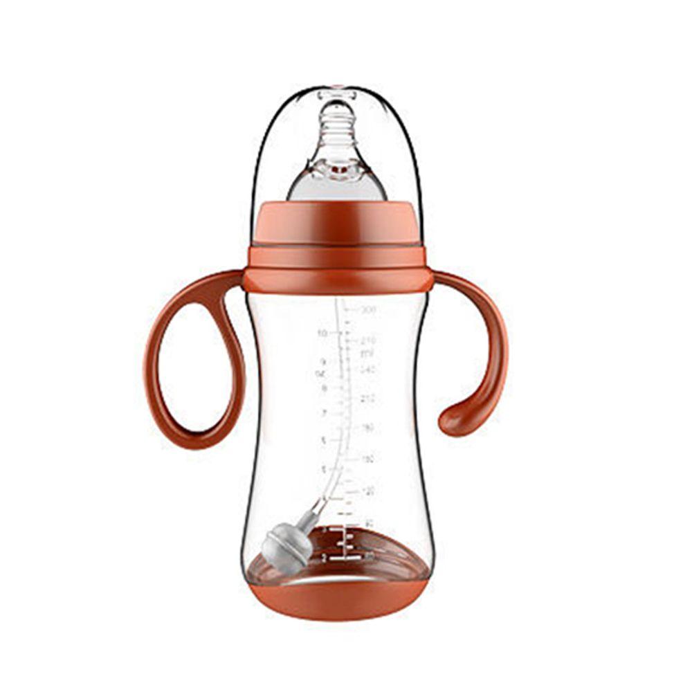 Feeder Wide-Caliber Baby Feeding Nipple Bottle Baby Bottle with Grip Nursing Care Milk Bottles
