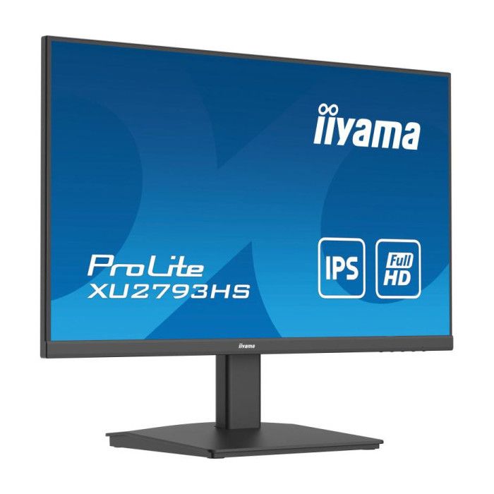Ecran IIYAMA 27'' Ultra Mince Dalle IPS 16:9 1ms 100Hz 250cd/m² 1920x1080 1xHDMI 1xDisplayPort Haut-parleurs 2 X 2W + Écouteurs TCO