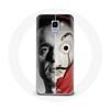 Case for Samsung Galaxy J6 2018 La Casa De Papel Berlin Mask Split