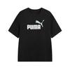 Logo Sports Casual Comfortable Breathable Short Sleeve T-Shirt Men Tops Black 688948-01