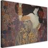 Canvas Print, Abstraction with Woman - G. Klimt