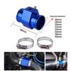Blue Water Temp Sensor Temperature Joint Pipe Gauge Radiator Hose Adapter