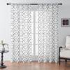 Finished Solid Color Curtains Curtains Bedroom Living Room Pastoral Fresh Embroidered Window Screens