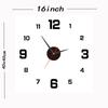 8 Inch Modern Decor Clock Non-Ticking Wall Clock Silent Round Wall Clock Quartz Clocks For Office School Bedroom Living Room