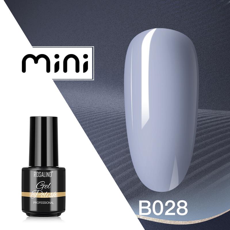 ROSALIND Colorful Nail Gel Polish Hybrid Gel Polish for Nail Art Design Soak Off Base Top Coat UV/LED Lamp Nail Enhancement 40 Colors