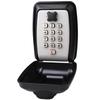 Portable Key Safe Lock Box with Push Button Outdoor Wall Mounted Spare Key Storage Box