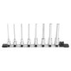 TONE Long Hexagon Socket Set (with Holder), HH308L, 9.5mm (3/8") Drive, 8 Pieces