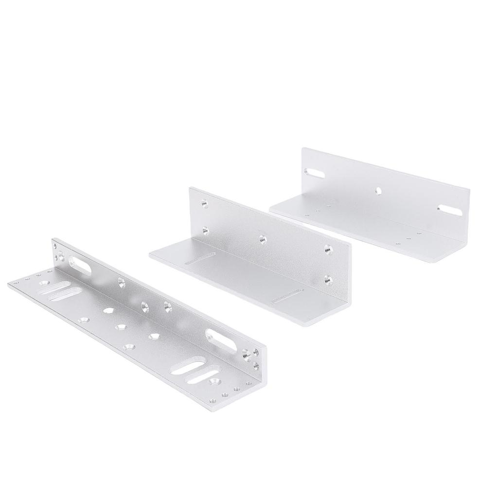 Z and L Bracket for 280KG Holding Force Electromagnet Lock Bracket for Single Door Access Control