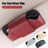 Universal Car Sunglasses Holder Case Auto Sun Visor Glasses Box Clip Sunglasses Holder Magnetic Fastener Eyeglasses Storage