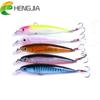 1pcs Hengjia  Minnow Fishing Lure Bionic Pike Lure Wobbler 14g 11cm