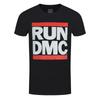 Run DMC T-Shirt Logo Rock Rap Band Official Black New