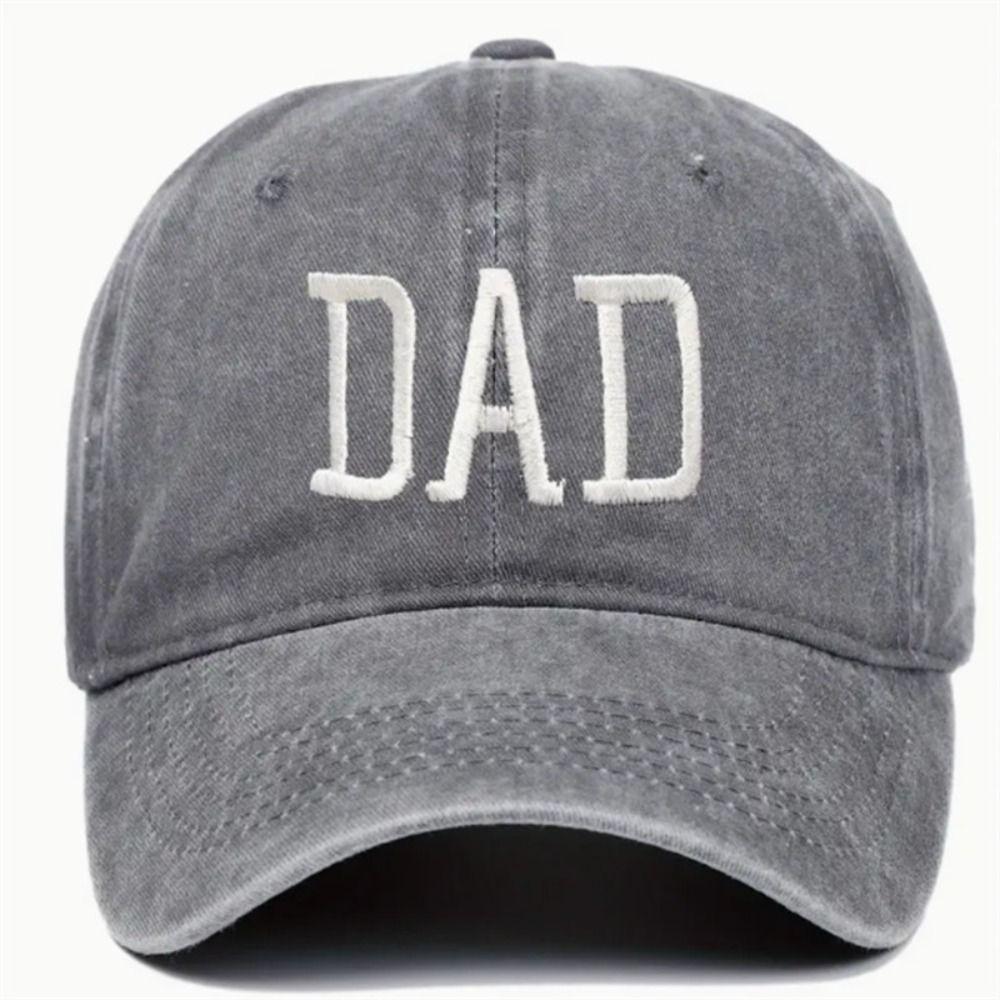 Vintage DAD MOM Embroidery Baseball Caps Adjustable Baseball Hats Men Women Distressed Faded Cap