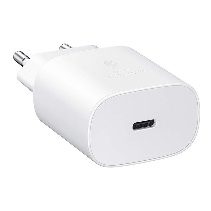 Charger 25W EU/US Power Adapter For Samsung Galaxy S22 S23 S21 S20 A72 A53 A33 A52 A32 F52 Type C Cable Super Fast For Samsung Galaxy S10 S9 S8