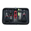 8pcs/set Jewelry Making Tool Kits Pliers Set With Round Nose Plier Side Cutting Pliers Wire Cutter Scissor Beading Tweezers