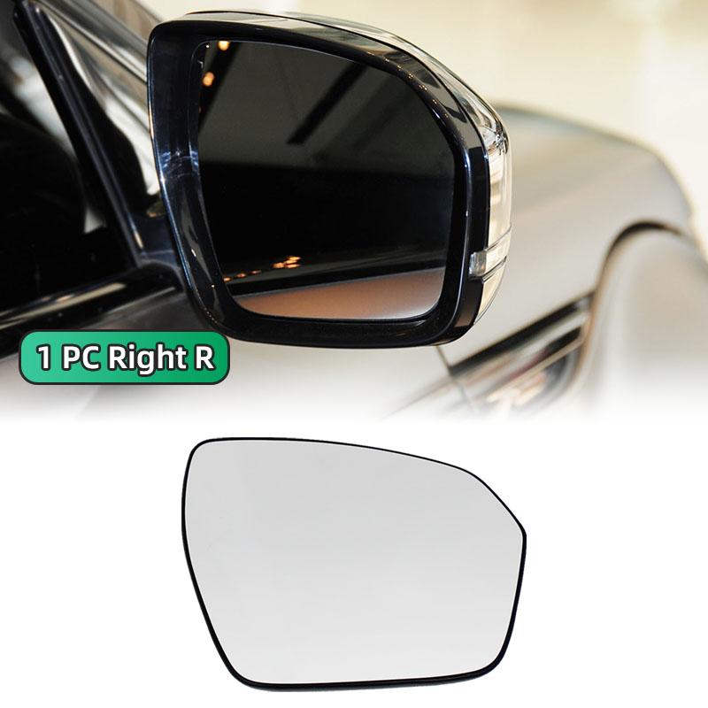 Left&Right Side Heated Wing Mirror Glass Wide Angle Rearview Mirror for Land Rover Range Rover Evoque L538 2011-2013 Accessories