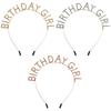 Styling Women Metal Alloy Birthday Party Tiara Princess Crown Birthday Girl Headband Hair Hoop