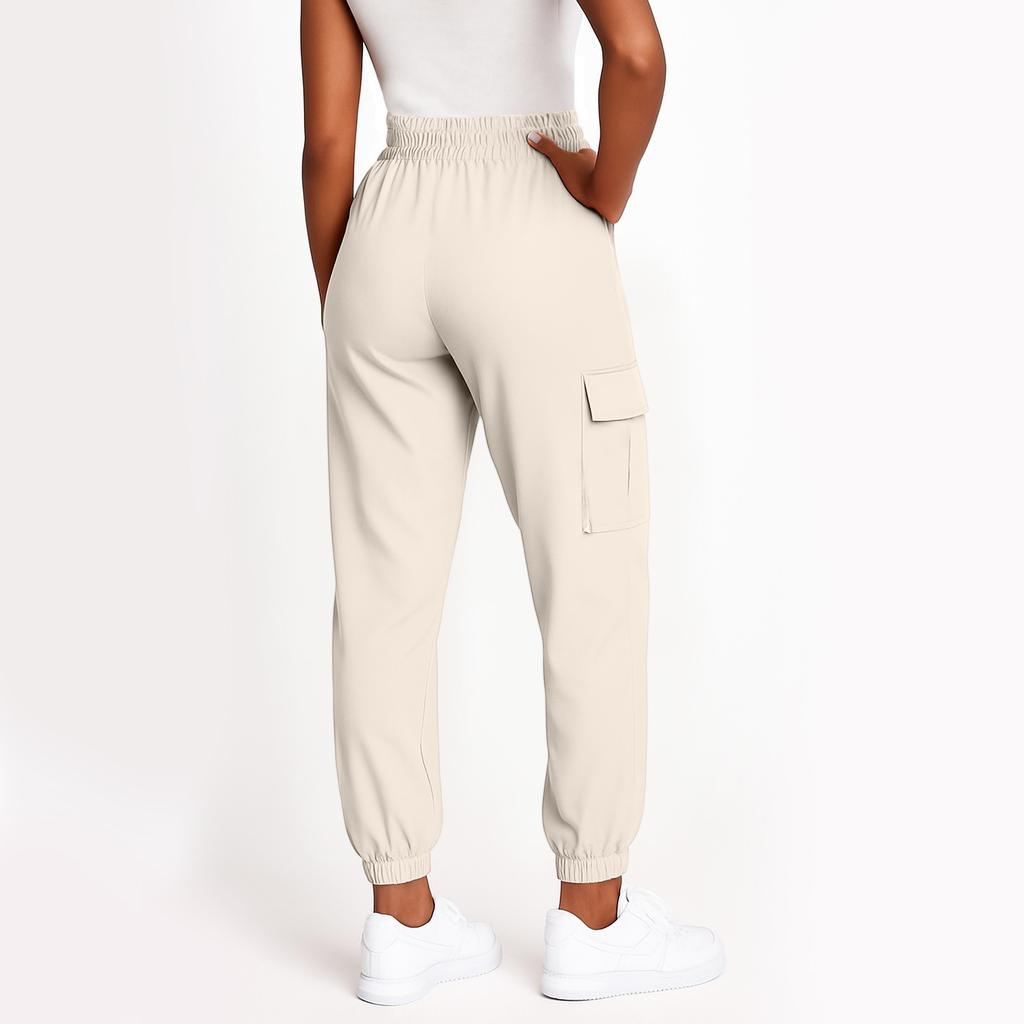 Women's Solid Color Sweatpants, Loose Casual Leggings