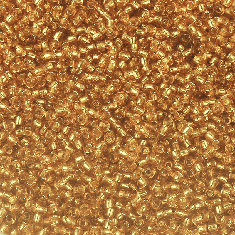 2mm Colored Transparent Silver Core Glass Seed Beads for DIY Jewelry Accessories