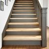 VidaXL Stair Treads 2 Pcs Untreated Solid Oak Wood 3283774