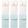 The Som Flower Congratulatory Envelopes 2-piece Set, Pink, Blue, 3 Sets