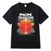 2025 Концерт Imagine Dragons Поддержка Around LOOM Та же футболка с коротким рукавом Мужская и женская одежда Футболки оверсайз Лето