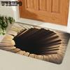 3D Visual Floor Mat Dirt Resistant and Wear-resistant Door Mat Bathroom Absorbent and Non Slip Foot Mat