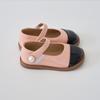 [BABYZZAM] Girls' Mina Flat Apricot, A132, 7000026526, Popular Korean Shoes