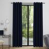 Set of 2 Blackout Curtains 140 X 260 Cm "Night" Midnight Blue