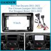 9 Inch Car Frame Fascia Adapter Canbus Android Radio Dash Fitting Panel Kit For Fiat Ducato Citroen Jumper Peugeot Boxer 2011+