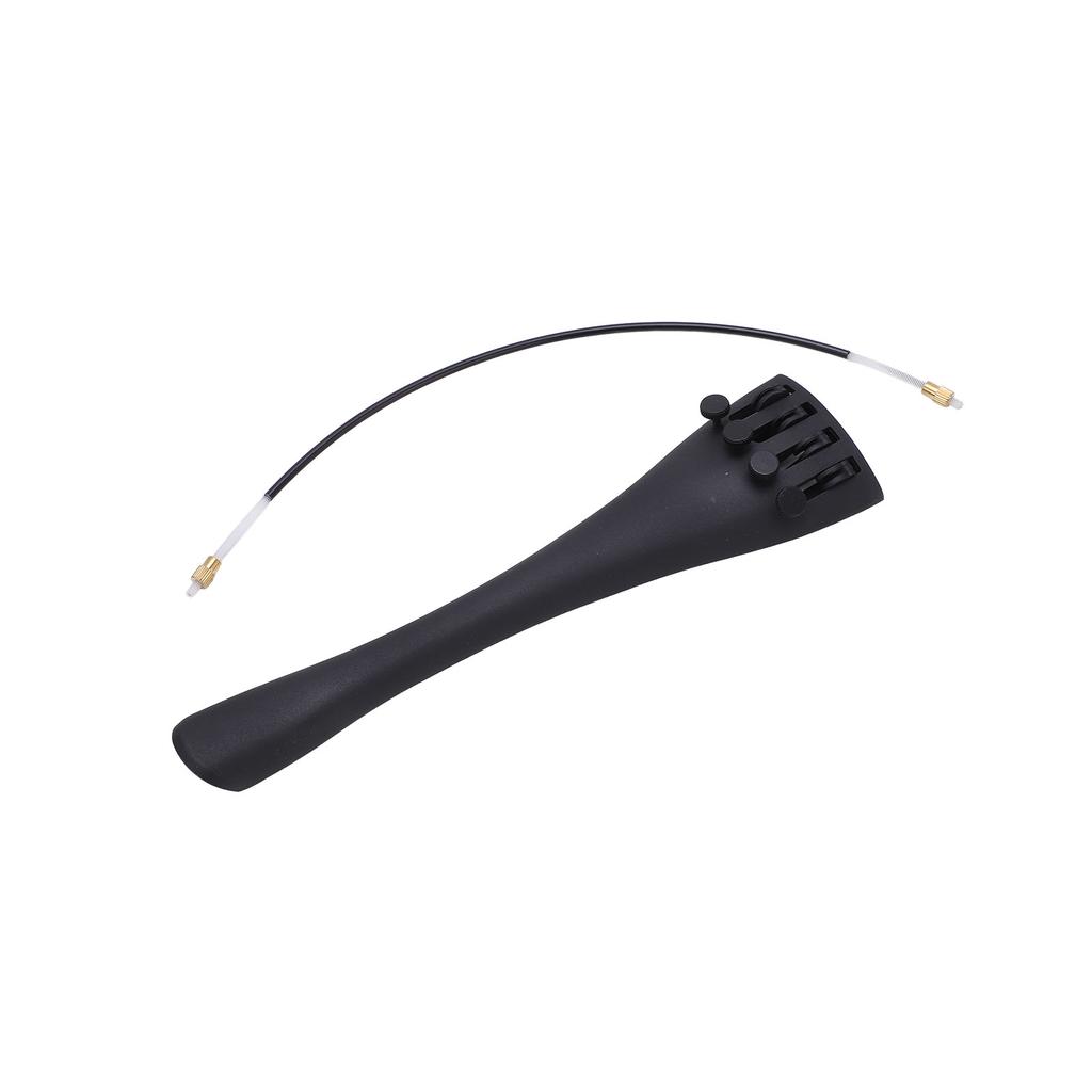4 4 Cello Tailpiece Carbon Fiber 4 Tuners String Board with Fine Tuning Nylon Tail Gut Parts