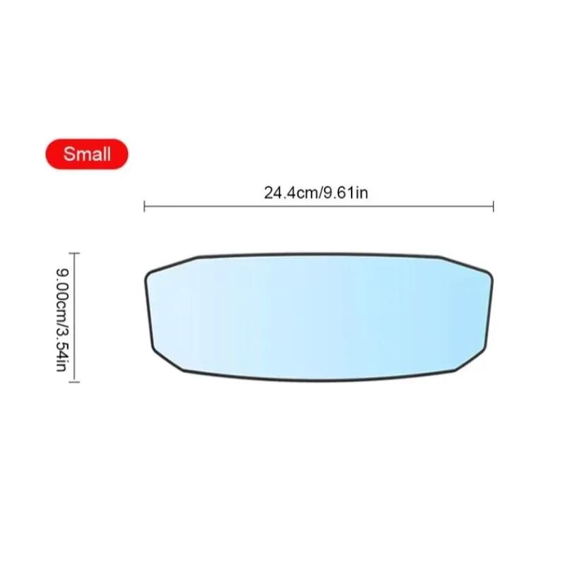 Universal Wide Angle Convex Rearview HD Mirror Center Rear View Baby Child Seat Watch Sun Visor Interior Monitor Auto Accessory