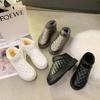 Snow Boots Women's 2025 Winter New Velvet Thickened Warm Short Boots Internet Celebrity Lazy Platform Cotton Shoes Cotton Factory