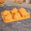 Harvest Halloween Pumpkin Mousse Cake Silicone Mold DIY Pinecone Biscuit Candy Pudding Baking Tool Tree Leaf Candle Soap Mould