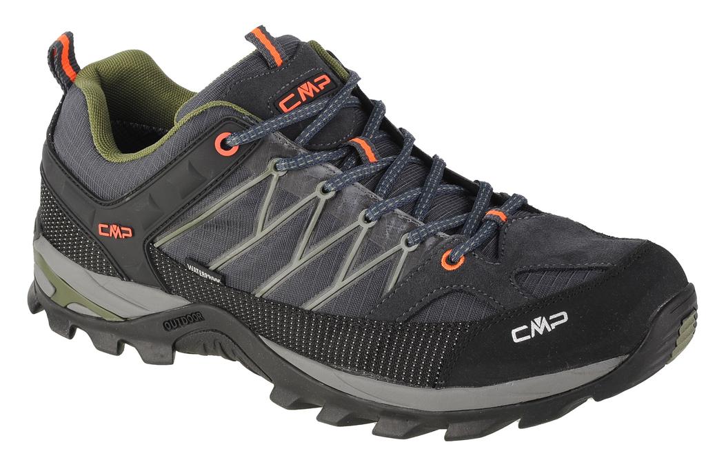 CMP Rigel Low, Mens Grey Trekking Shoes