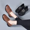 Leather Shoes Flat Single Shoes Loafers