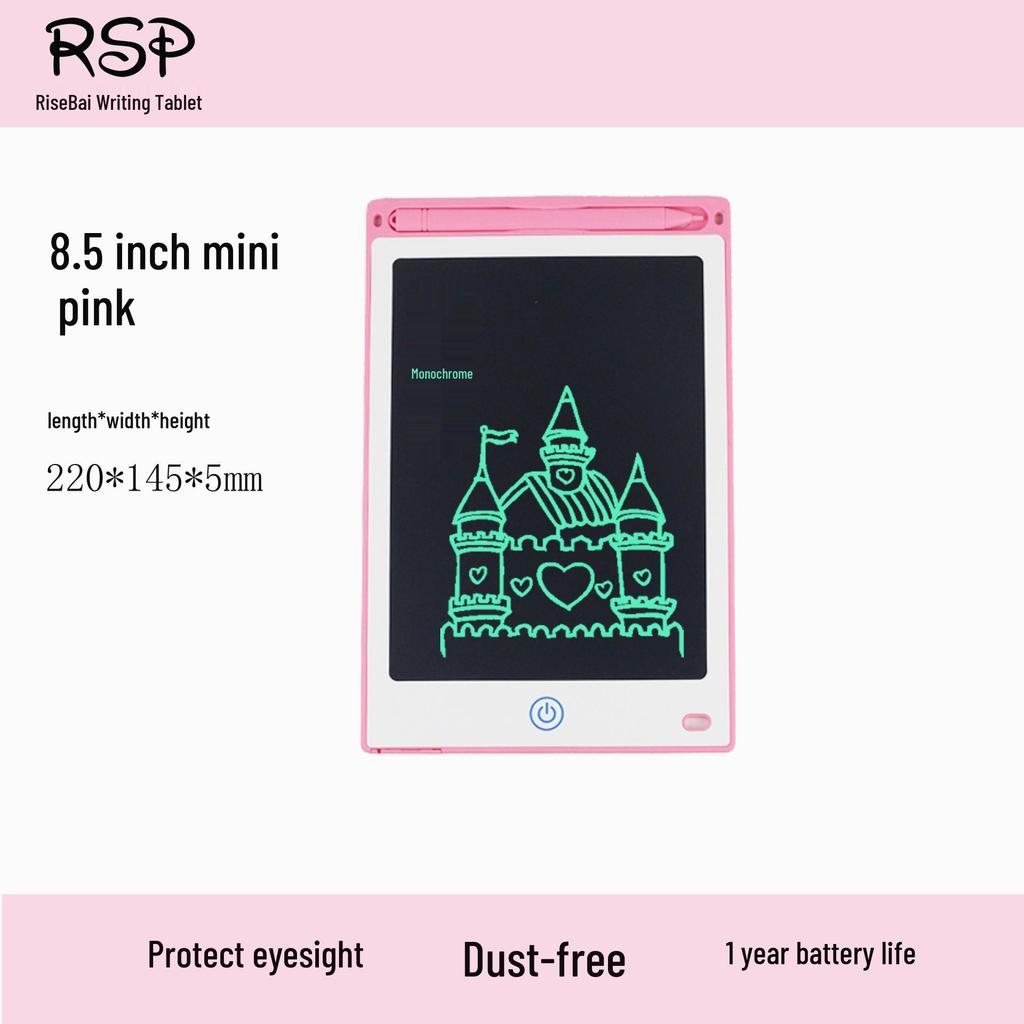 8.5, 10, 12-Inch LCD White Drawing Board for Kids - Educational Handwriting Blackboard Toy