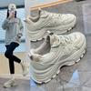 Dad Shoes Women's  Spring New Student Korean Style Ins Fashionable All-Matching Spring and Autumn Platform Sports Casual Shoes 8823
